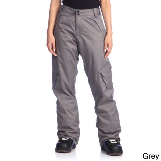 Rawik Rawik Womens Deluxe Cargo Snow Pants Grey Size L (12  14)