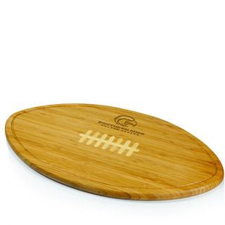 Picnic Time Kickoff University Of Southern Mississippi Golden Eagles Engraved Natural Wood Cutting Board