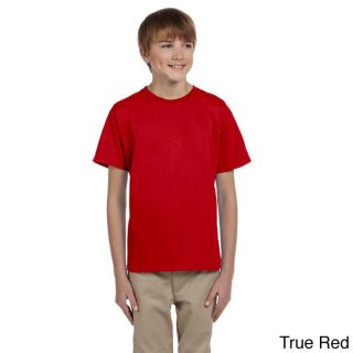 Fruit Of The Loom Fruit Of The Loom Youth Heavy Cotton Hd T shirt Red Size L (14 16)
