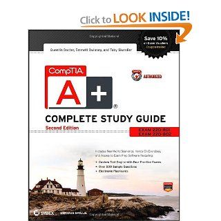 CompTIA A+ Complete Study Guide Authorized Courseware Exams 220 801 and 220 802 9781118324059 Computer Science Books @