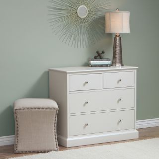 Interwood Ashby 4 drawer Dove Light Grey Dresser Grey Size 4 drawer