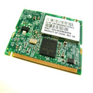 HP 419748 001 Mini PCI 802.11b g wireless LAN (WLAN) card (Broadcom)   Supports IEEE 802.11b g wireless standards   Maximum data rate of up to 11Mbps for 802.11b or 54Mbps for 802.11g   (United States) Computers & Accessories