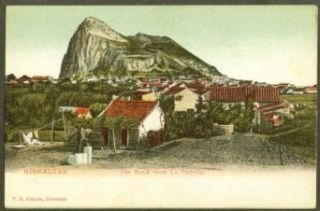 The Rock from La Pedrera Gibraltar postcard 190? Entertainment Collectibles