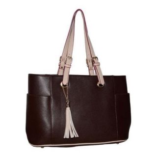 Womens Blingalicious Leatherette Handbag Q2022 Brown