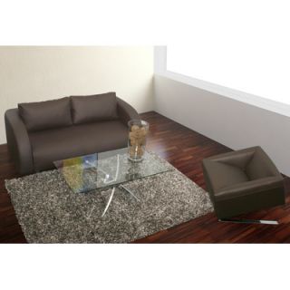 Casabianca Furniture 74 Sleeper Sofa CB/22 XX Color Brown Leatherette