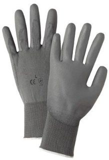 West Chester 713SUCG/L GRAY PU PALM COATED GRAYNYLON GLOVES   Work Gloves  