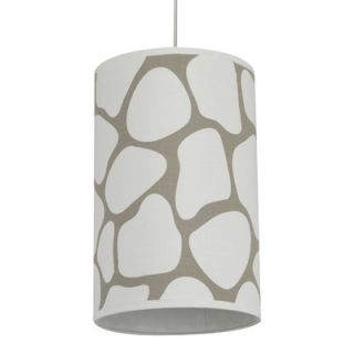 Oilo Cobblestone Cylinder Light in Taupe COBC T / SOLC T Shade Pattern Cobbl