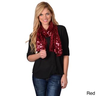 Journee Collection Womens Fashion Sequined 60 inch Scarf