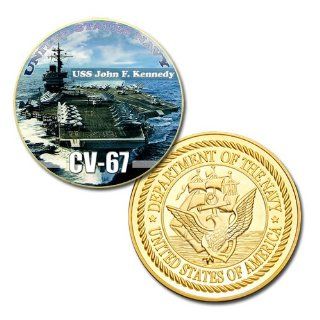 USS John F. Kennedy (CV 67) GP Challenge Coin 