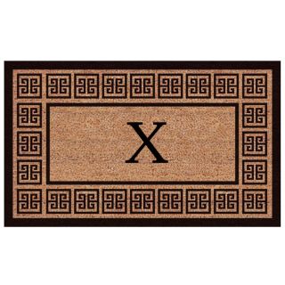 The Grecian Extra thick Monogrammed Doormat (2 X 3)