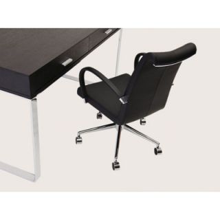 sohoConcept Tulip Office Chair 225 TULARM Finish Black, Fabric Leather