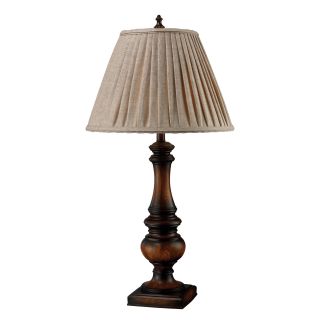 Winthorpe 1 light Zen Walnut Led Table Lamp