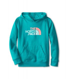 The North Face Kids Multi Half Dome Pullover Hoodie Girls Sweatshirt (Green)