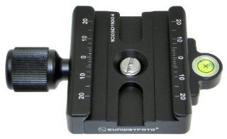SUNWAYFOTO 60mm Clamp DDC 60 Arca Compatible DDC60 1/4" inches 3/8 inches Sunway  Tripod Camera Mounts  Camera & Photo