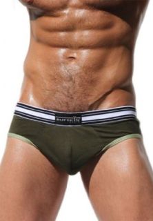 Rufskin Commando   Military Inspired Cotton Spandex Olive Briefs Small at  Mens Clothing store Briefs Underwear