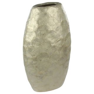 Natural Shell Pearl Tall Vase