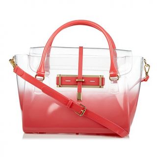 Vince Camuto "Jelly" Ombré Shaded Clear Satchel