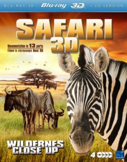 Safari Wilderness Close Up 3D (Includes 2D Version)      Blu ray