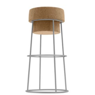 Domitalia Bouchon 30 Bar Stool BOUCH.RS.A0F. Finish Satinated Aluminum