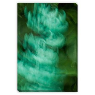 Aj Andrewss Hanging Turquoise Orchids Ii Canvas Gallery Wrap