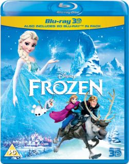 Frozen 3D (Includes 2D Version)      Blu ray