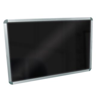 Luxor Bw4030m Wall Mounted Black Markerboard