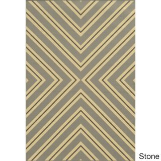 Indoor/ Outdoor Geometric Polypropylene Rug (25 X 45)