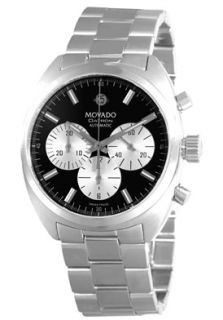 Movado 0606364  Watches,Mens Datron Black and Silver Chronograph Dial, Chronograph Movado Automatic Watches
