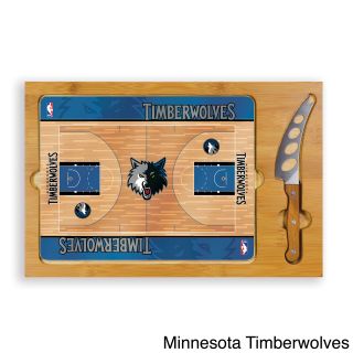 Picnic Time Nba Western Conference Icon Cheeseboard Set