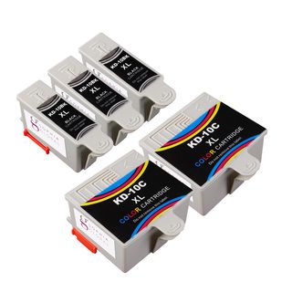 Sophia Global Compatible Ink Cartridge Replacement For Kodak 10xl (3 Black, 2 Color)