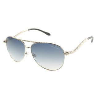 Roberto Cavalli Womens Rc 899 Hoedus 28w Shiny Rose Gold Aviator Sunglasses