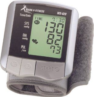 Mark of Fitness WS 820 Automatic Wrist Blood Pressure Monitor Health & Personal Care