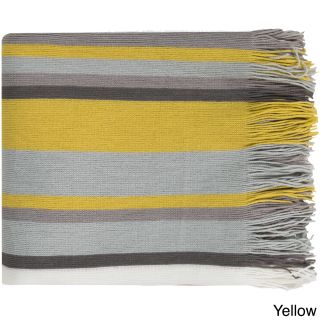 Corey Acrylic Woven Striped 50x60 inch Throw