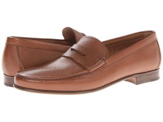 Gravati Leather Loafer Mens Slip on Shoes (Taupe)