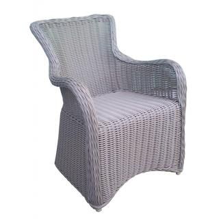Krista Grey Outdoor Arm Chair