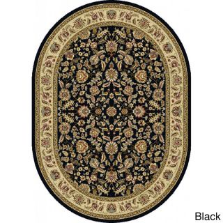 Lagoon Oval Traditional Area Rug (53 X 73)