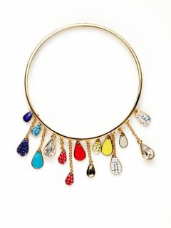 Multi Color Teardrop Lacquer Bangle by Swarovski Jewelry