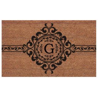 Garbo Extra Thick Monogrammed Doormat (16 X 26)