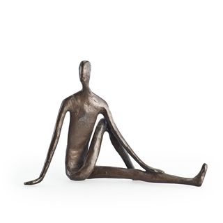 Yoga Twist Bonze Sculpture