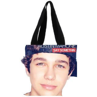 Custom Austin Mahone Tote Bag (2 Sides) Canvas Shopping Bags CLB 514   Reusable Grocery Bags