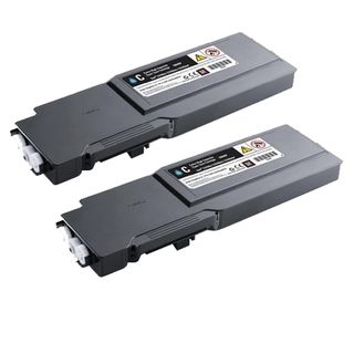 Dell C3760 (331 8432, 1m4kp) Cyan Compatible Toner Cartridge (pack Of 2)
