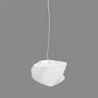 Baxton Studio Gradert White Modern Pendant Lamp
