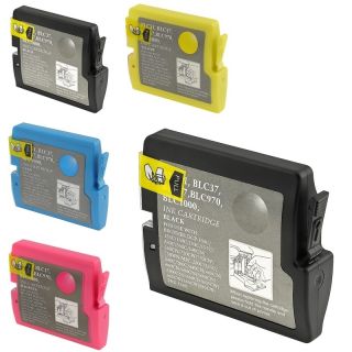 Basacc 5 piece Ink Cartridge Set Compatible With Brother Lc51bk