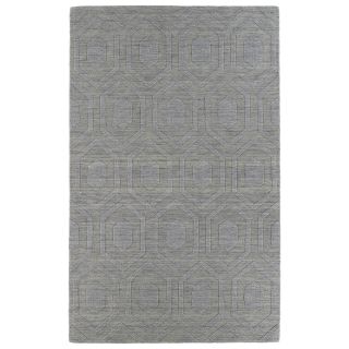 Trends Steel Grey Loft Wool Rug (5 X 8)