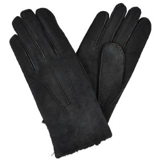 Portolano Mens Solid Color Leather Gloves