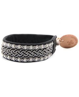 Maria Rudman Wide Embellished Bracelet