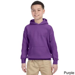 Gildan Gildan Youth Heavy Blend 50/50 Blend Hoodie Purple Size XL (18 22)
