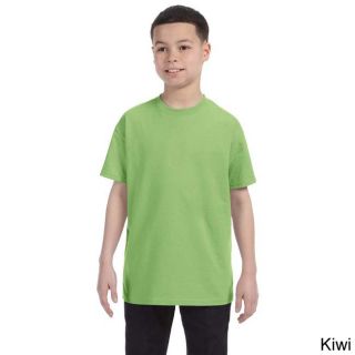 Fruit Of The Loom Fruit Of The Loom Youth 50/50 Blend Best T shirt Green Size L (14 16)