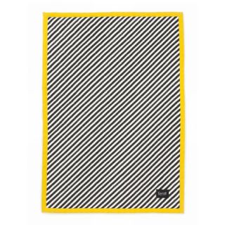 ferm LIVING Stripe Quilted Cotton Blanket 8059 / 8060 Color Yellow