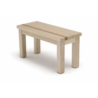 Context Furniture Narrative Structure Wooden Bench NAR 116SB Finish Walnut